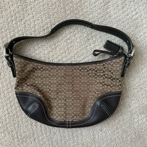 Coach purse brown